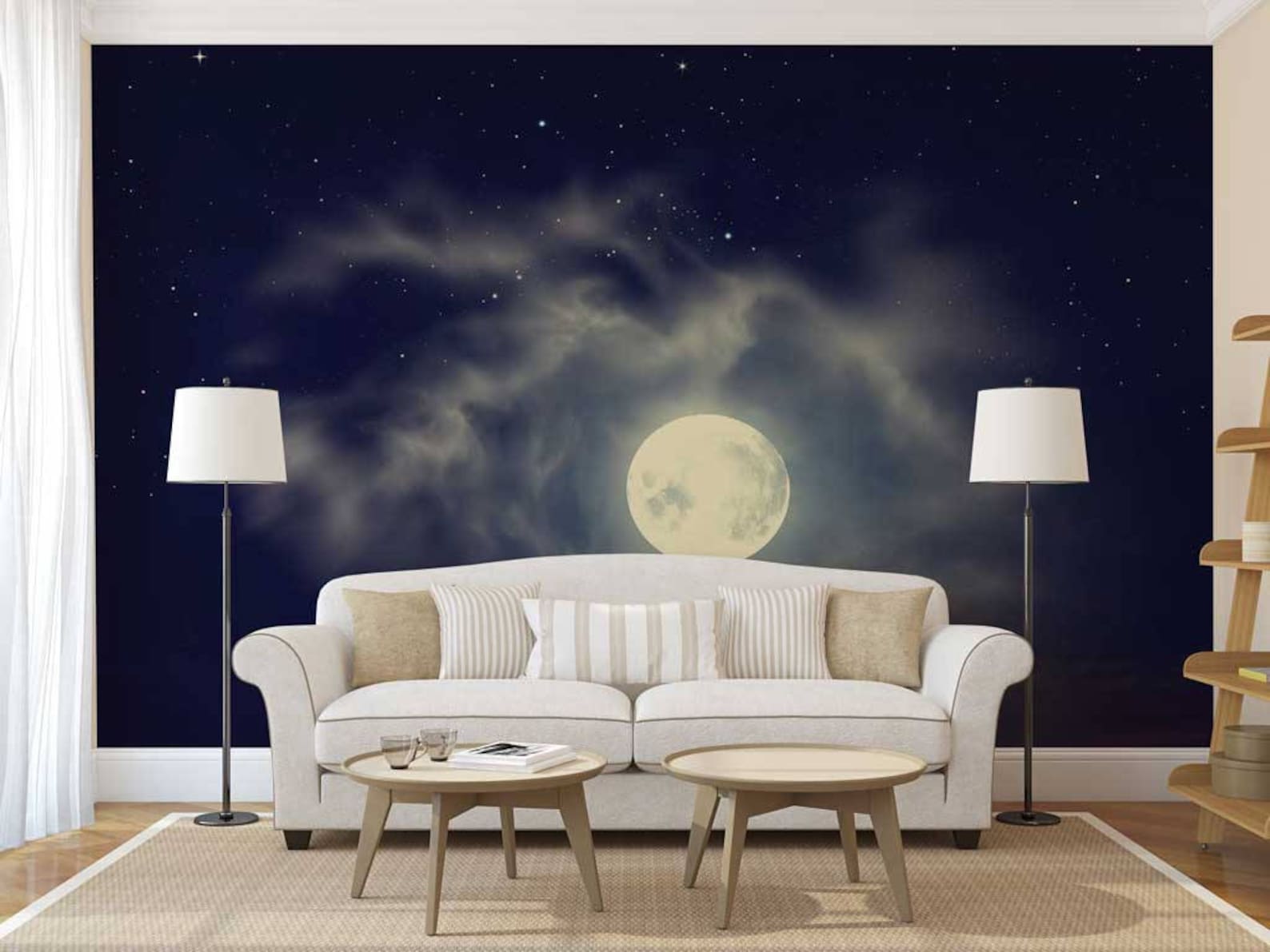 Wall Mural of the Sky Sky Wallpaper Wall Decal Sky Sky Wall | Etsy