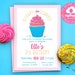 Cupcake Decorating Invitation Cupcake Decorating Birthday Party ...