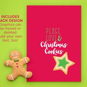 Christmas Cookie Decorating Party Invitation Cookie Decorating Holiday Party Printable Personalize & Download Instantly image 2