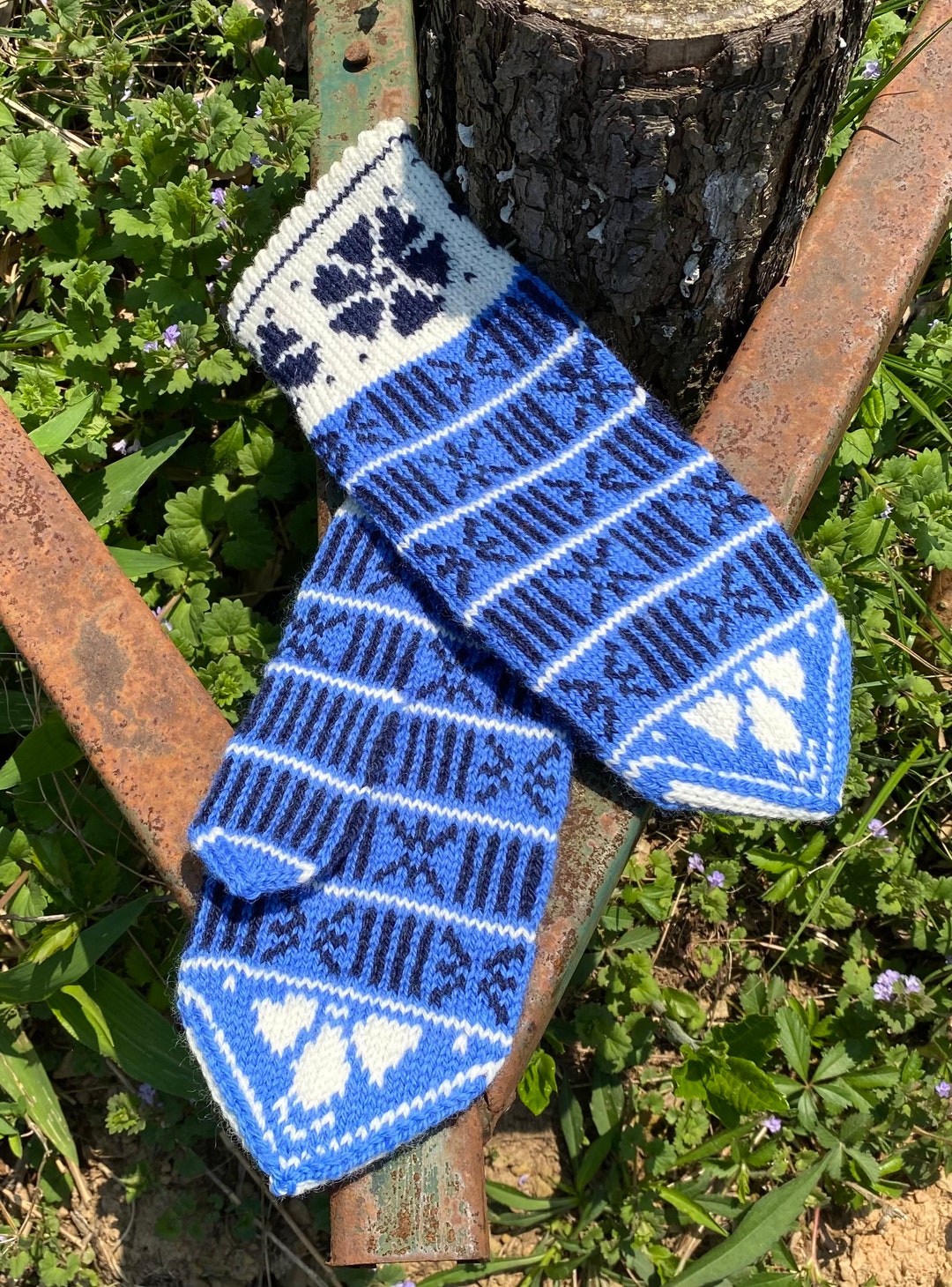 Pdf. Spark Knitting Pattern in English and Icelandic Etsy