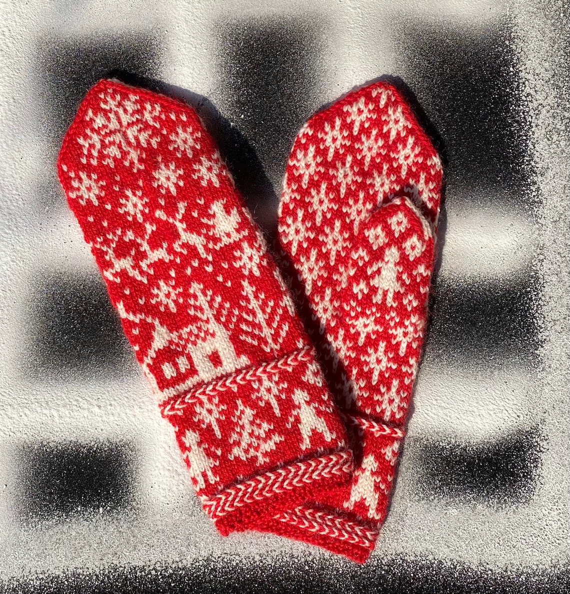 Pdf Dream knitting pattern in English and Icelandic Etsy