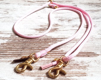 Handytau *Hipster* Love Story - color pink - size-adjustable mobile phone chain - details available in bronze, gold, rose gold or silver