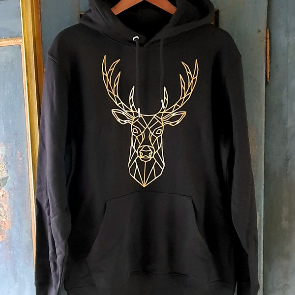 Statement Hoodie Unisex *Waidmann* Gold - vegan sweater from sustainable production - in different colors