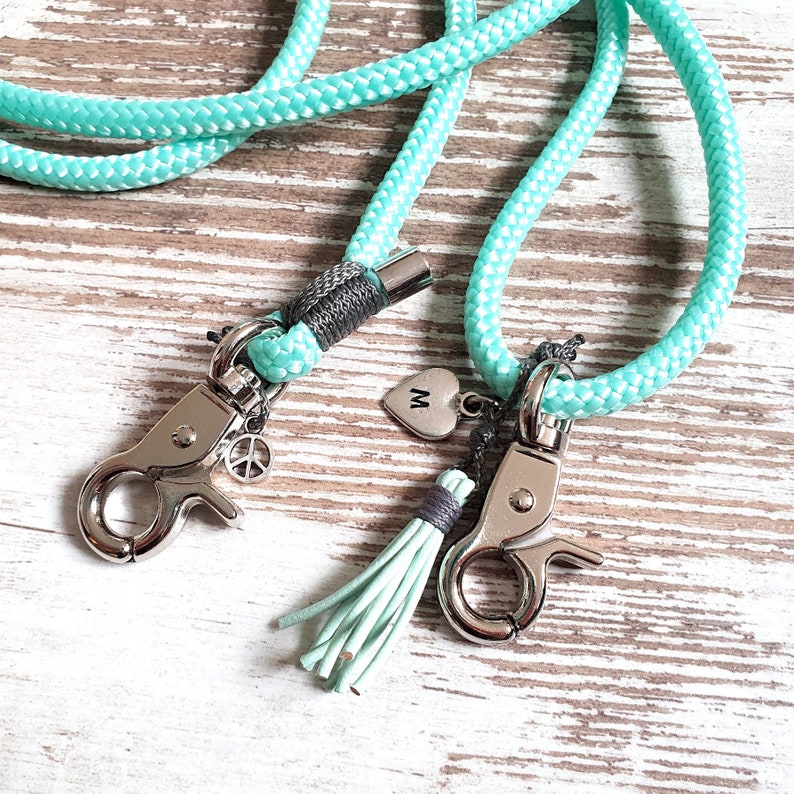 Handytau Hipster Piet Spearmint color mint size-adjustable mobile phone chain details in bronze, gold, rose gold or silver image 7