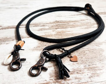 Blackbird *Hipster* Phone Strap - Black - Adjustable Phone Necklace