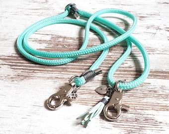 Handytau *Hipster* Piet Spearmint - color mint - size-adjustable mobile phone chain - details in bronze, gold, rose gold or silver