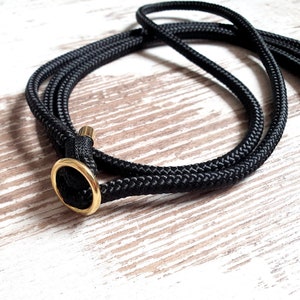 Mobile phone rope Hipster Blackbird color black adjustable phone chain details in bronze, gold, rose gold or silver image 3