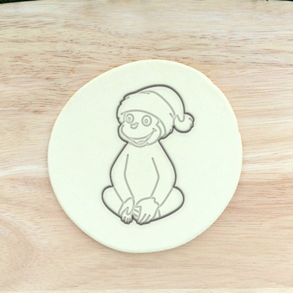 Curious George in a Hat Cookie Cutter | Monkey Cookie Cutter