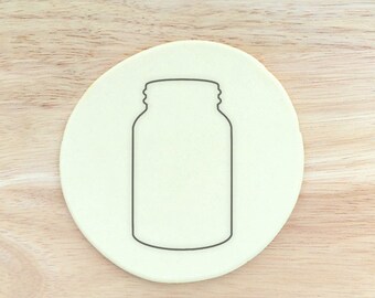 Mason Jar Cookie Cutter | Vintage JarCookie Cutter