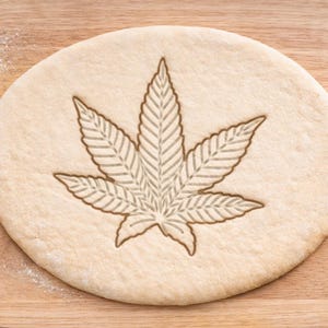 Cannabis Blatt Cookie Cutter Marihuana Topf Fondant Ton Sandwich Lebkuchen Keks Backen Dekor Party