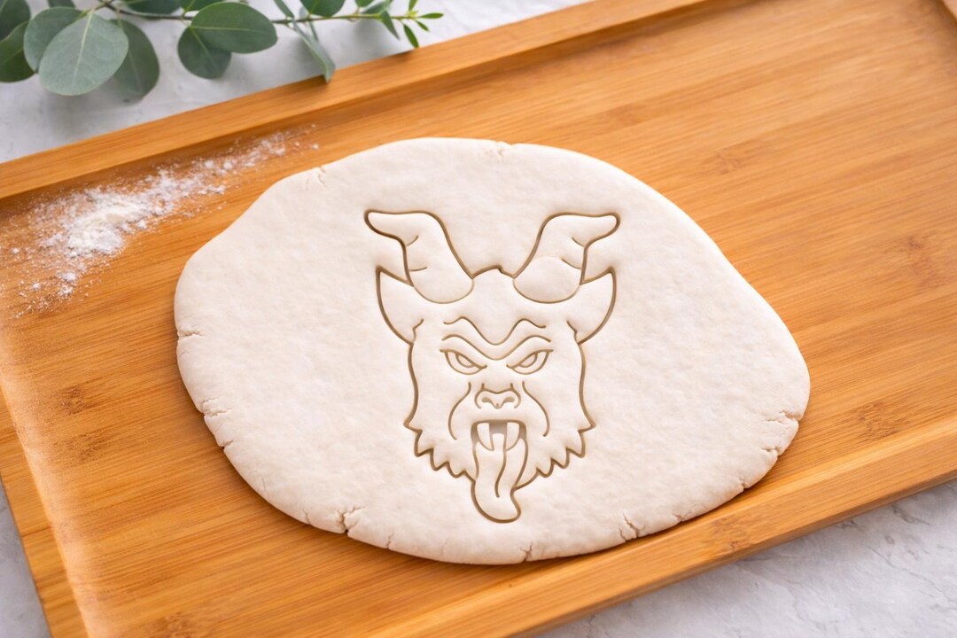 Krampus Cookie Cutter Mythical Demon Christmas Folklore Fondant Biscuit ...