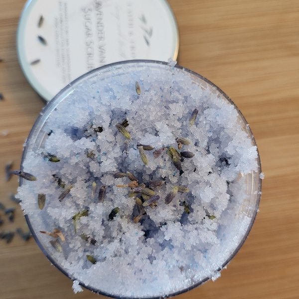 Lavender Vanilla Sugar Scrub 4oz