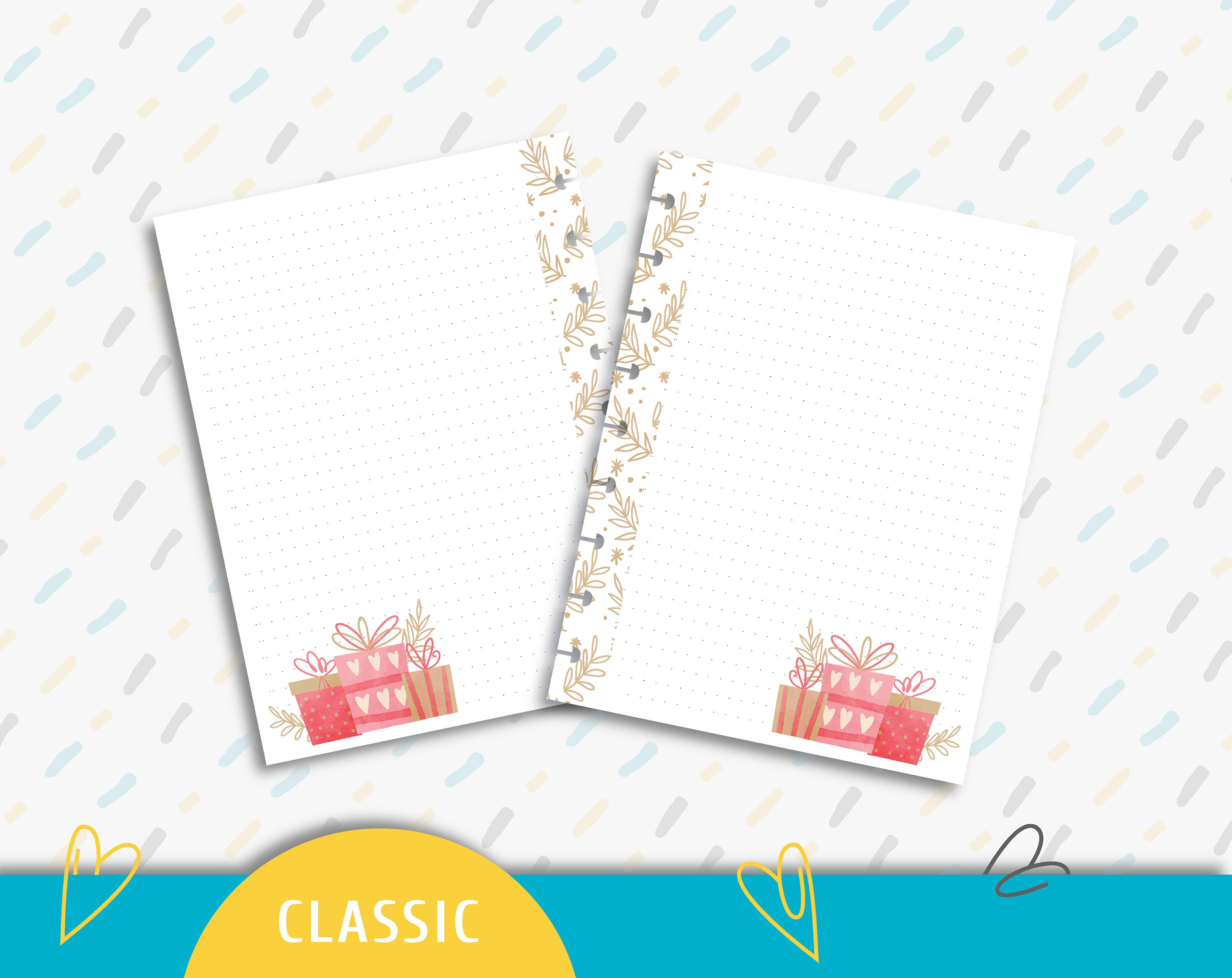 Printable Note Planner Pages. Printable the Happy Planner Inserts. Instant Download Page Kit for ...