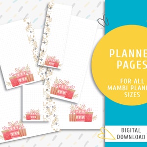 Printable note planner pages. Printable The Happy Planner inserts. Instant download page kit for notes. Happy Valentines Day / PP-0022