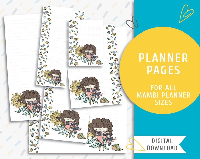 Printable Note Planner Pages. Printable the Happy Planner Inserts