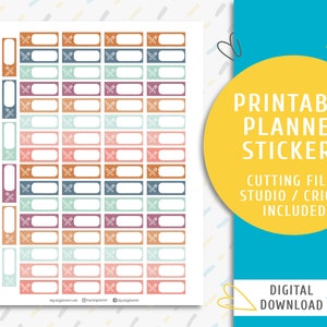 Printable Dinner Planner Stickers. Instant download planner sticker kit. Meal Planner Stickers / SS-0029