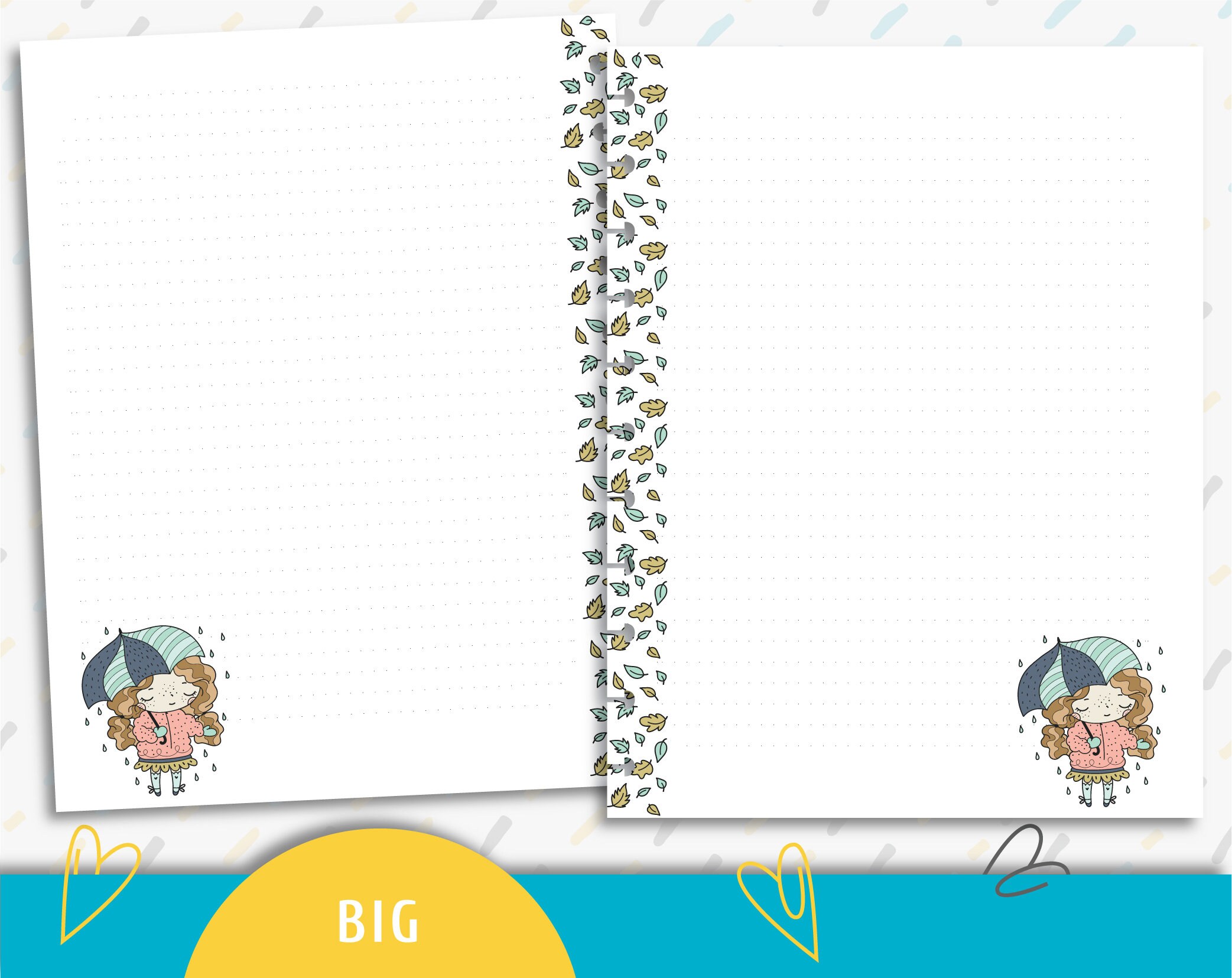 Printable Note Planner Pages. Printable the Happy Planner Inserts. Instant Download Page Kit for ...