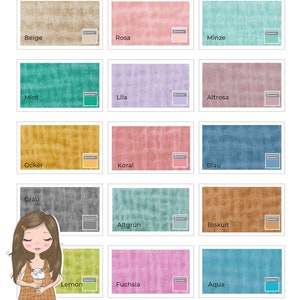 Muslin fabric VINTAGE 2 Tone Double Gauze by Stofftreff Santi®-sold by the meter-50 cm increments- airy and light for the summer
