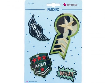 Applikationen Aufbügler What Army - Patches