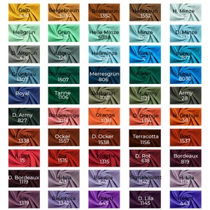 Jersey-YARA-Teil 2 von 70 bis 116 Farben-Oekotex Standard-100 cm Schritte-Meterware