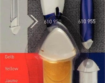 Prym Ergonomisch Krijtpatroon – Wit – Vervangend Patroon Voor Krijtwielen ‘Maus’, ‘stift’ En ‘Multi’ – Inclusief Wieltje En Beschermkap