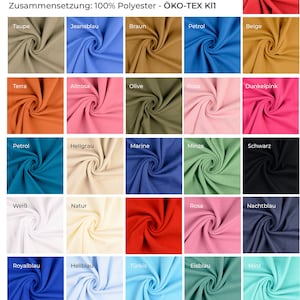 Pile anti-pelle Premium SOFTY di Stofftreff Santi® - al metro - incrementi di 50 cm - adatto per coperte e tutto ciò che è morbido
