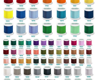 Madeira® Polyneon borduurgaren van Stofftreff Santi® Uni - 400 m spoel - 160 kleuren