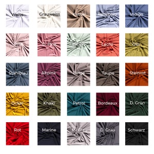 Bamboo-jersey-koala-sustainable fabrics-eco-fabrics-150 cm wide-50 cm steps-yard goods-Oekotex Standard 100