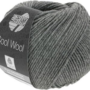 LANA GROSSA Cool Wool - hand knitting yarn - merino wool - knitting - crochet