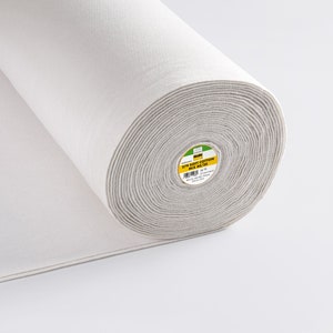 279-Soft Cotton Mix-80 percent cotton-20 percent polyester-50 cm increments-sold by the meter-interfacing-240 cm wide-145 g/m²