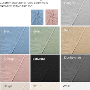 Spugna deluxe con bordo RICK - gradini 50 cm - vendita al metro - 100% cotone - alta qualità - morbido - assorbente - 400 g/m2 - Oeko-Tex Standard 100