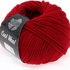 LANA GROSSA Cool Wool - hand knitting yarn - merino wool - knitting - crochet