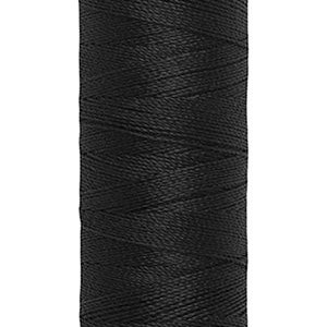 May include: A spool of black G&uuml;termann Maraflex thread with a yellow label. The label reads "G&uuml;termann Maraflex 150 m - 165 yds".