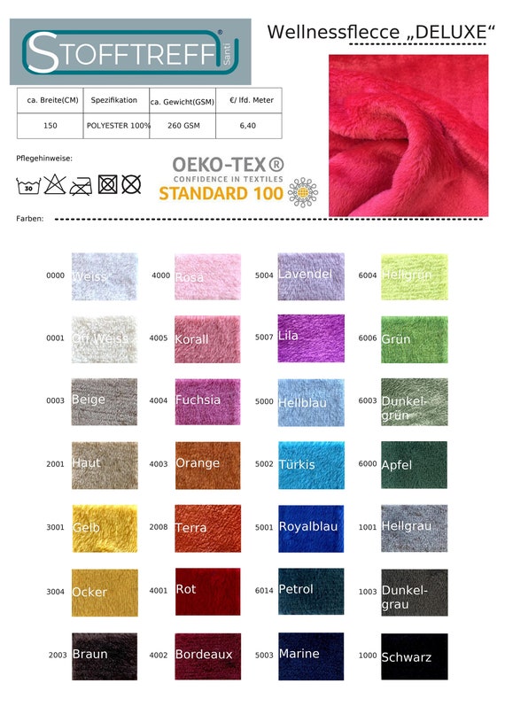 Tessuto In Pile Wellness, Morbido E Soffice, Tinta Unita, In Nero - Foto 2