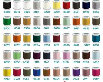 Madeira® Extra Strong No. 35 sewing thread from Stofftreff Santi®-Uni-100 m spool-50 colors