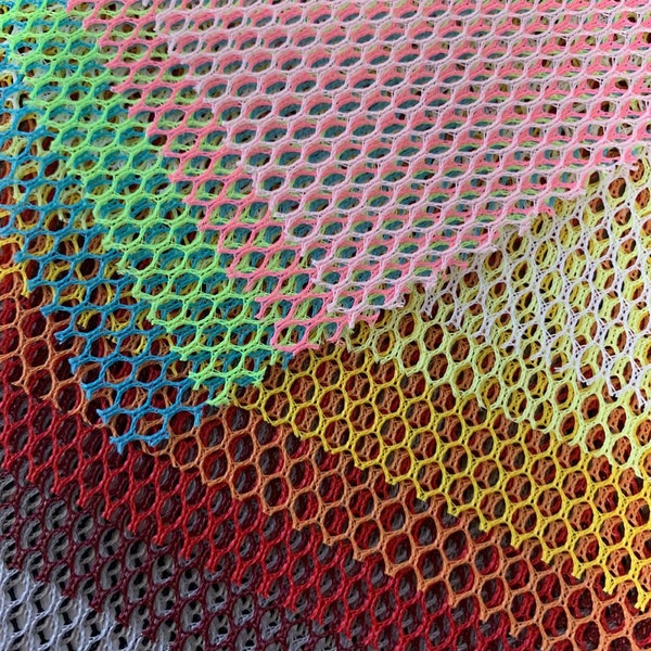 Netzstoff "NETTY" von Stofftreff Santi®-Meterware-50 cm Schritte-100 Prozent Polyester-ca. 150 cm Breite-75 g/QM-13 Farben