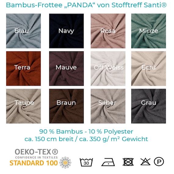 Plush Bamboo Wellness Terry - European Import - Oeko-Tex® - Navy Plush Bamboo Wellness Terry - European Import - Oeko-Tex® - Navy