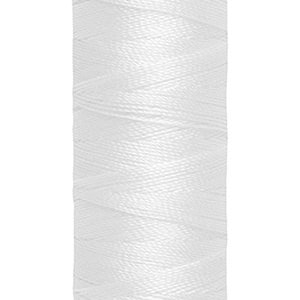 May include: A white spool of G&uuml;termann Maraflex thread with a yellow label. The label reads "G&uuml;termann Maraflex 150 m - 165 yds".