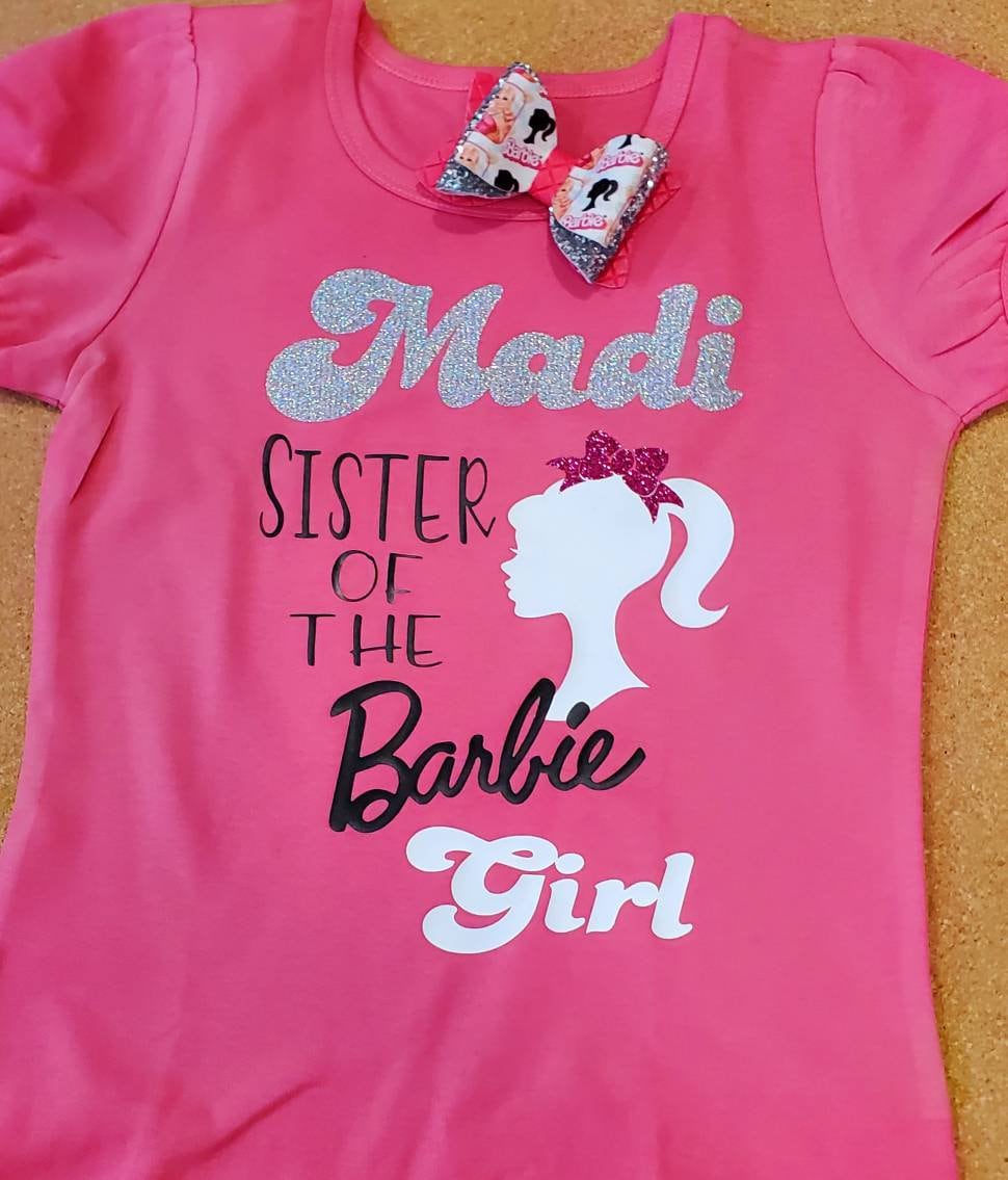 Camisa de cumpleaños de Barbie cumpleaños de Barbie arco de | Etsy