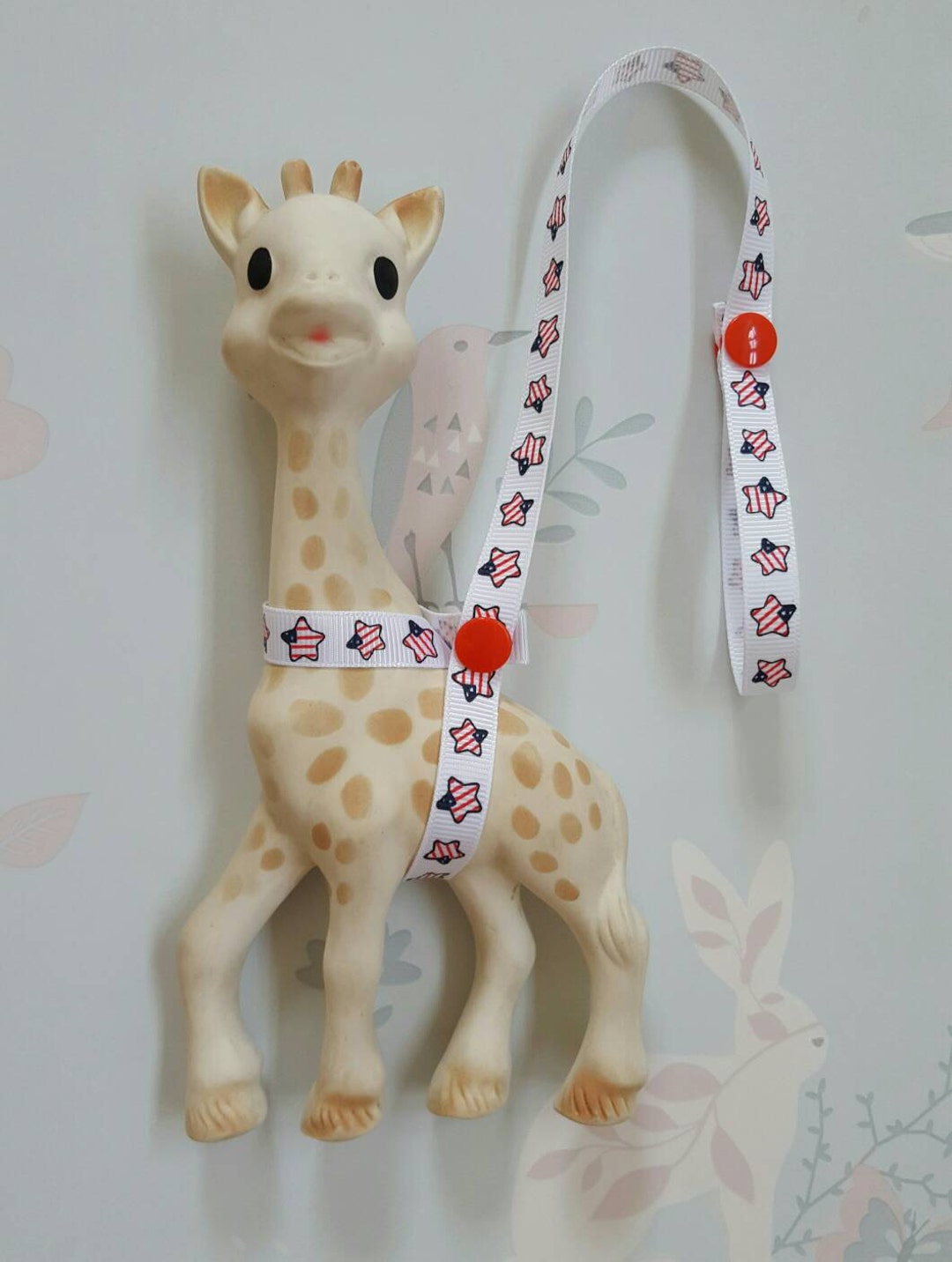 sophie the giraffe harness