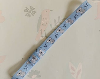 Bespoke Koala Bear Hearing Aid CI Soft Elastic Headband for baby, toddler, teen and adult by GigglesandHiccups.