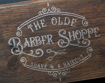 Barber Logo Etsy