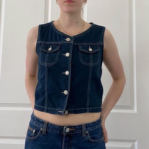 Vintage Jean Vest