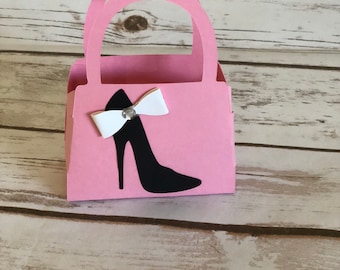 High Heel Mini Purse Favor Bags – Candy & Treat Holder for Bachelorette Parties, Bridal Showers, Glam Birthdays, Sweet 16, Girls Night Out