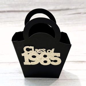 Class of 1985 Class Reunion Purse Favor Gift Bags Choose Your Color Set of 10 Fully Assembled 40th Year Reunion