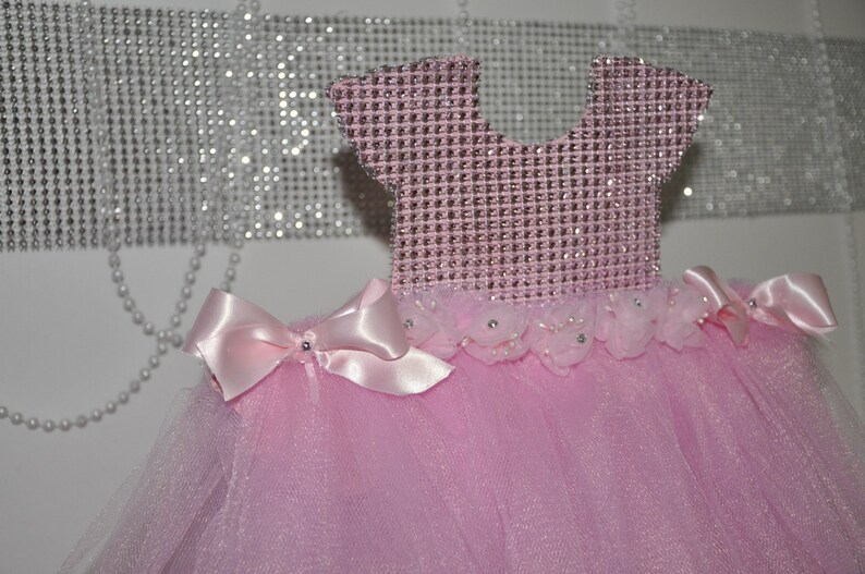 baby dress centerpiece