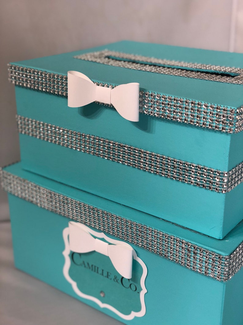 Money Card Box for Weddings Baby Showers Bridal Showers Etsy
