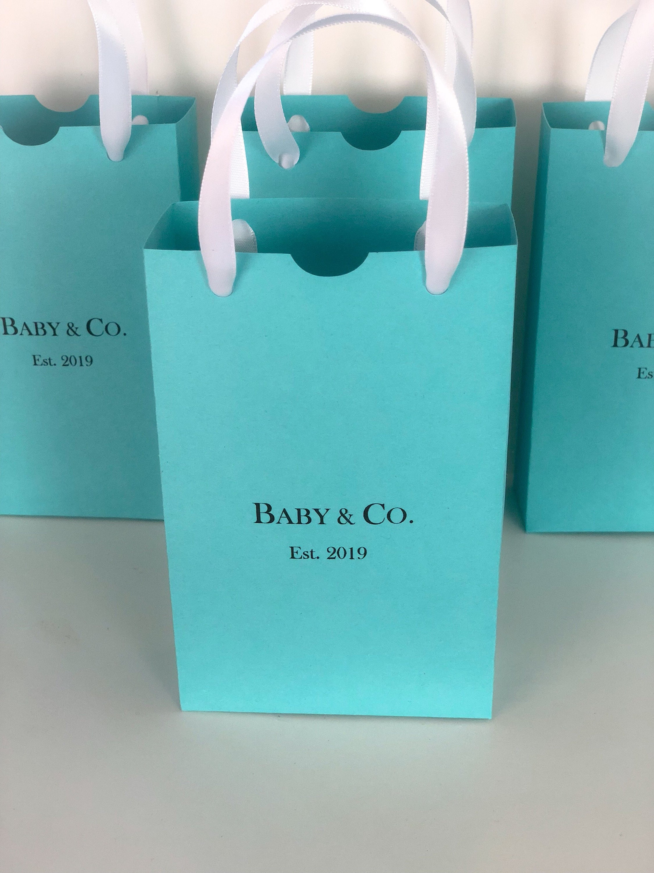 Tiffany & Co NEW Blue Shopping Bag Gift Bag 10 X 8 x 4