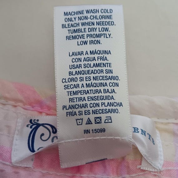 Classic Elements Pink Plaid Snap Front Duster Rob… - image 9