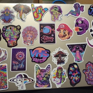 Colorful Trippy Magnets